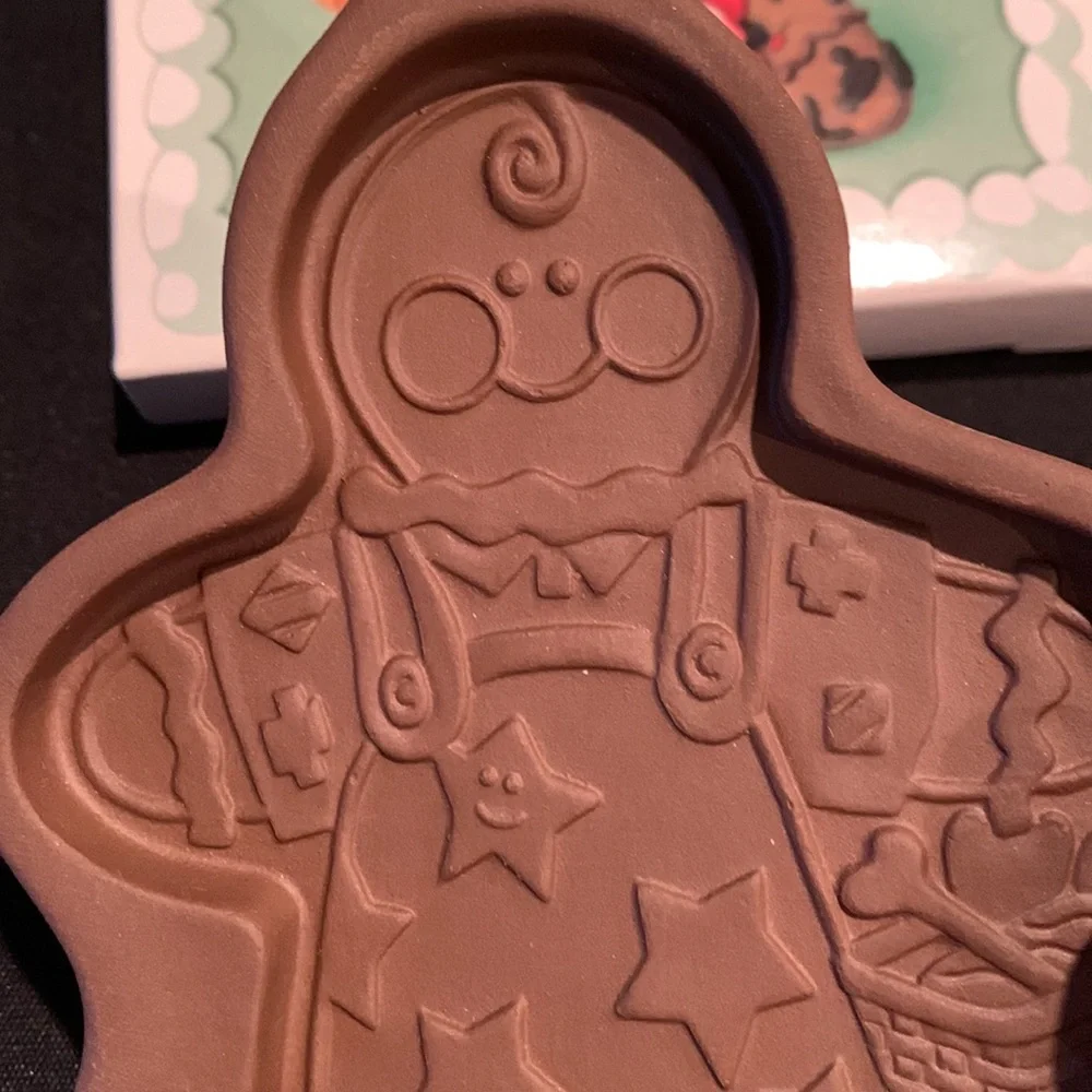 Longaberger 2000 Roger and Ginger Cookie Molds w/Boxes. NEW